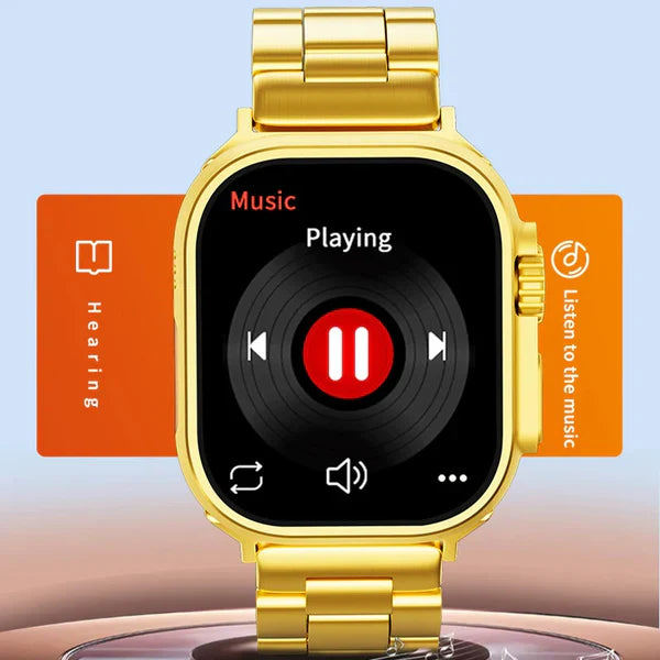 Tech Arabia™ Gold Ultra Watch – ساعة جولد ألترا
