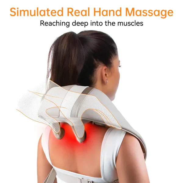 Tech Arabia™ Kneading Massager (Shoulder and Neck) – مدلك عجن للكتف والرقبة