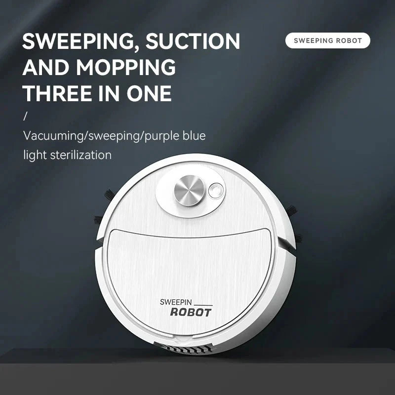 Tech Arabia™3-IN-1 Automatic Robot Vacuum Cleaner – مكنسة روبوت أوتوماتيكية 3 في 1