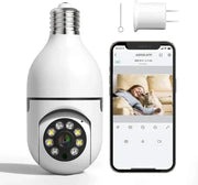 Tech Arabia™ Night Vision Wireless Bulb Camera